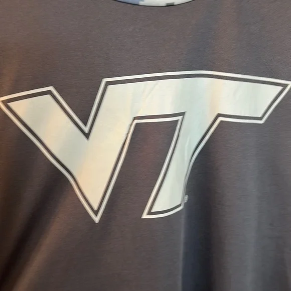 VA Tech mens long sleeve tee shirt - Picture 3 of 14